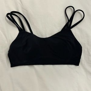 Like A Cloud Black Lululemon Bra